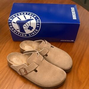 Birkenstock Kids Moccasins in Tan